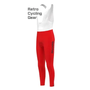 1980s red Reynolds Retro Bib Cycling Pants