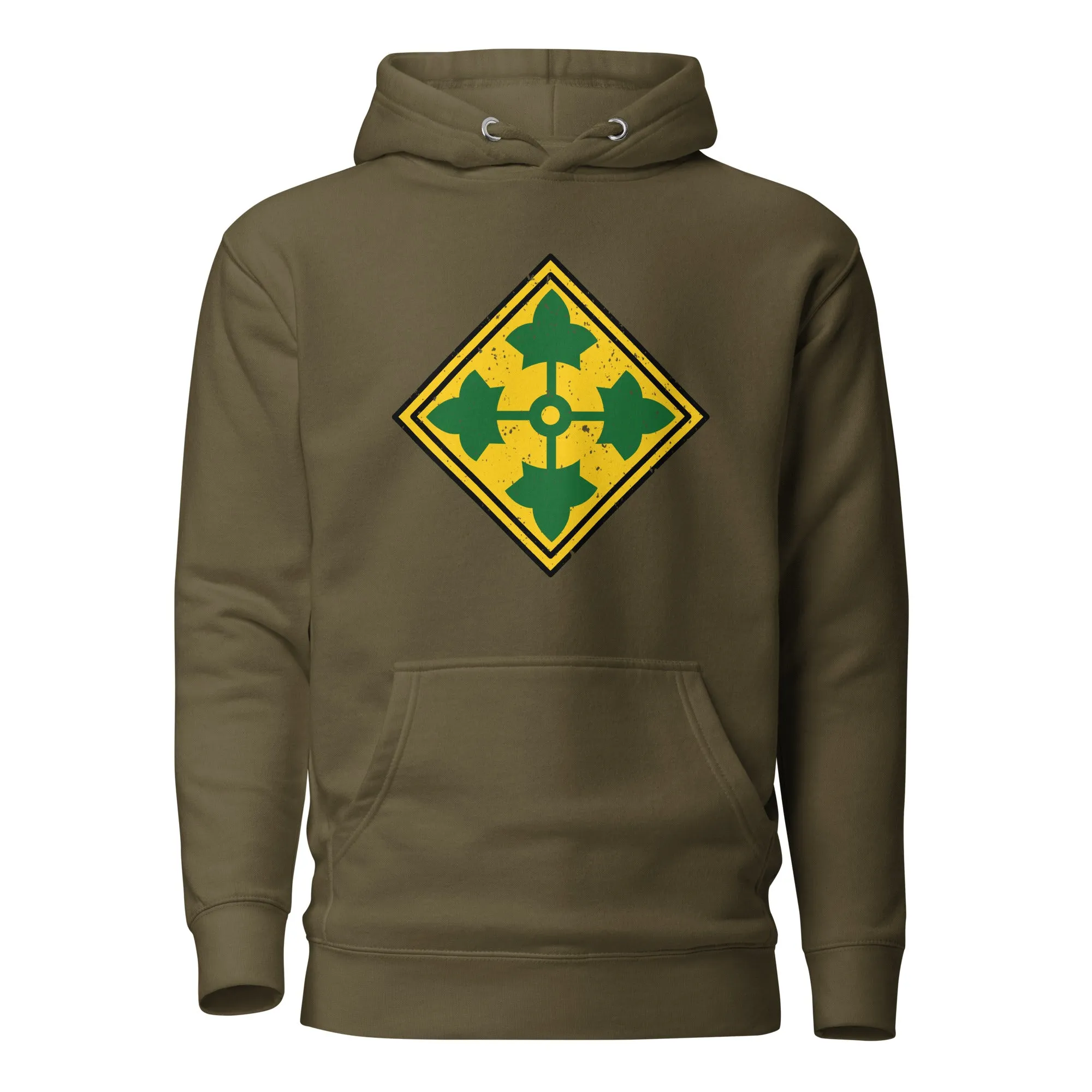 4th Infantry Vintage Hoodie