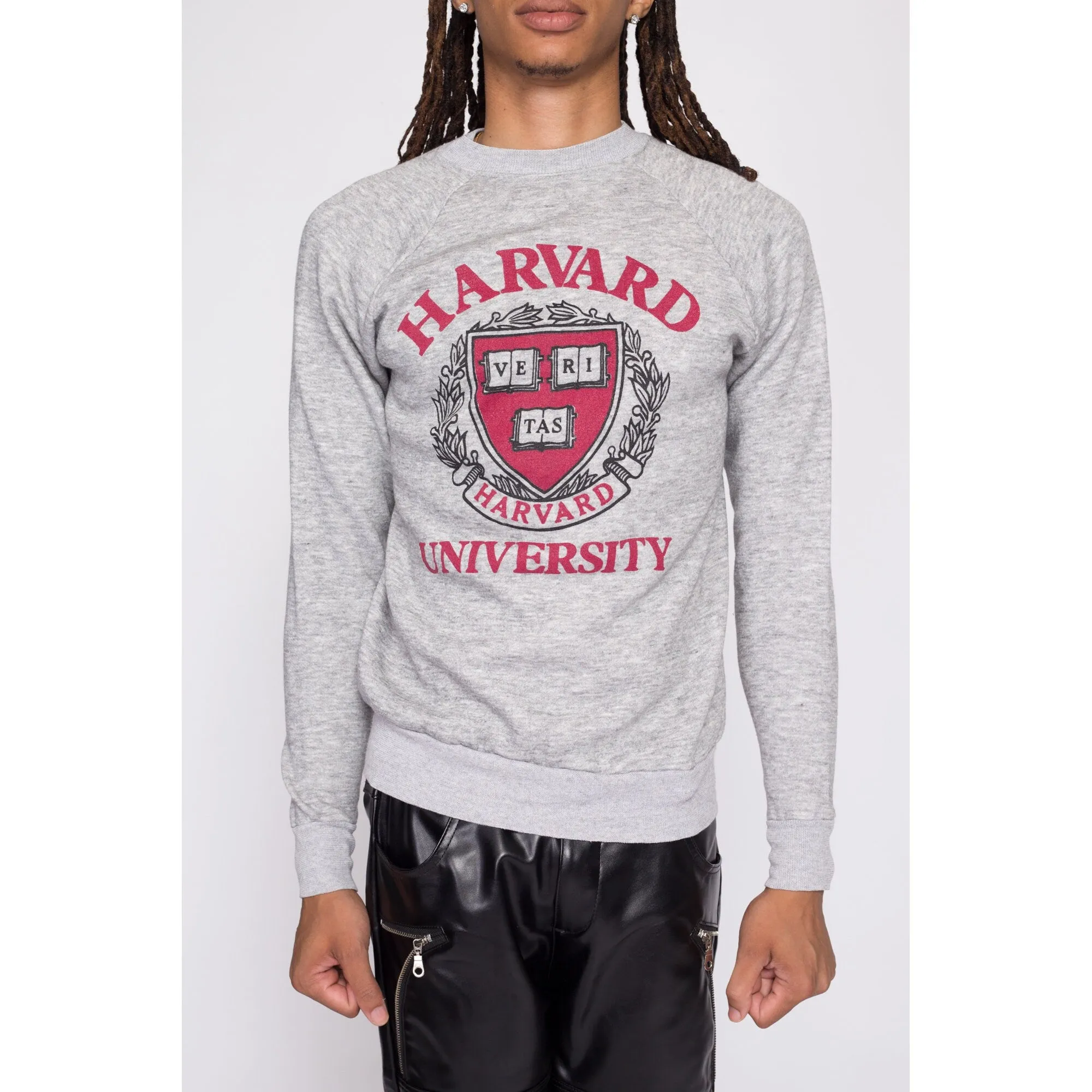 80s Harvard University Sweatshirt - Men's Small to Medium