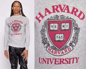 80s Harvard University Sweatshirt - Men's Small to Medium