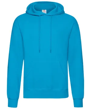 Azure Blue - Classic 80/20 hooded sweatshirt