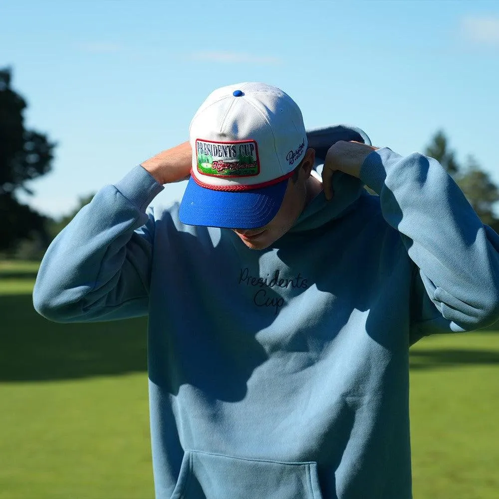 Barstool Golf x Presidents Cup Oversized Hoodie (Blue)