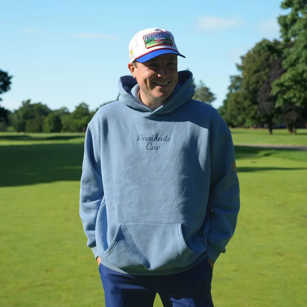 Barstool Golf x Presidents Cup Oversized Hoodie (Blue)