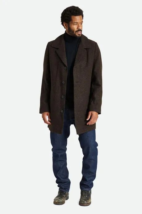 Brixton Union Trench Coat - Bison