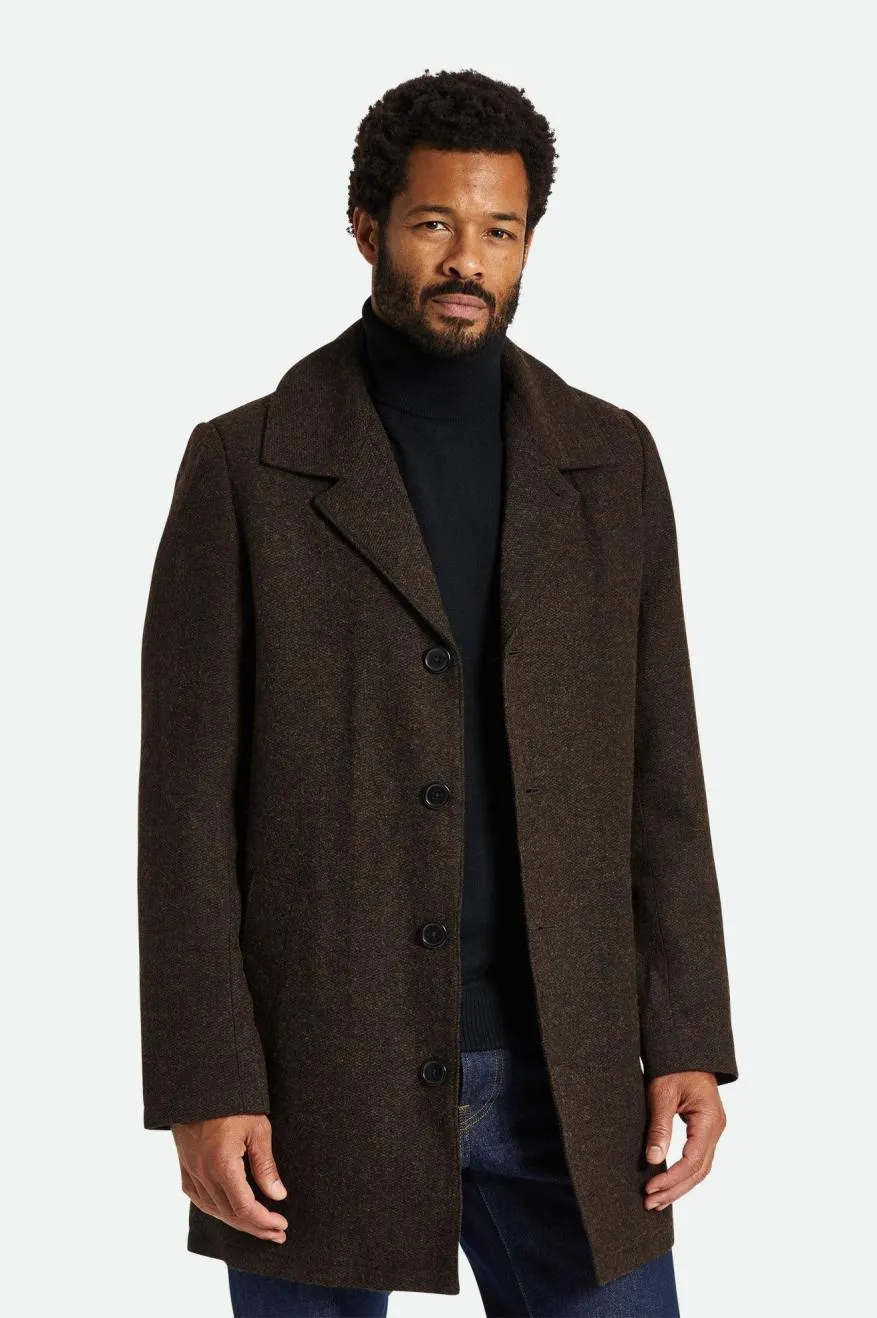 Brixton Union Trench Coat - Bison