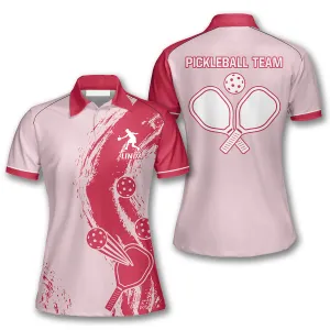 Coral Red Pickleball Shirts For Women, Perfect Shirt for Pickleball Lovers