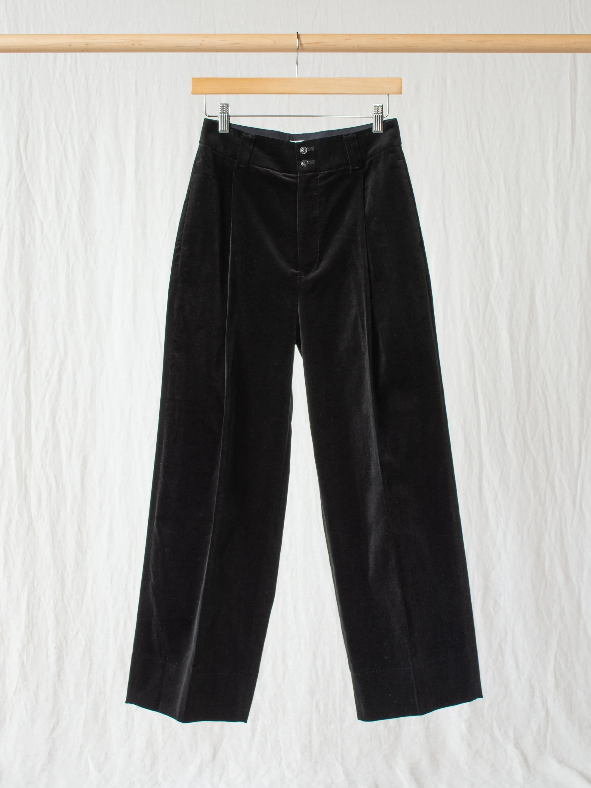 Cotton Velveteen Trousers