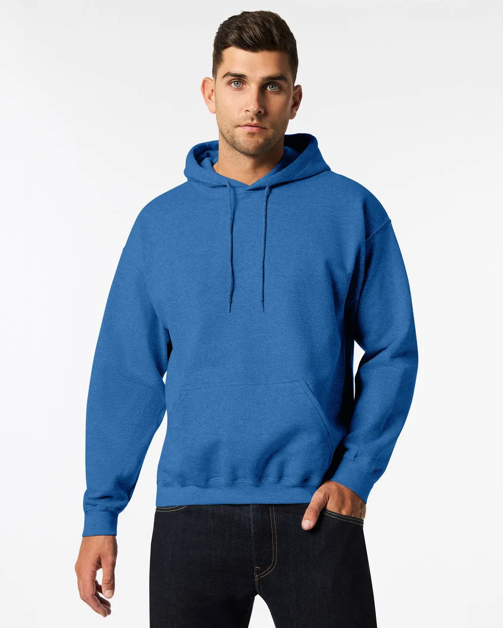 Gildan  Adult Hooded Sweatshirt-(18500)