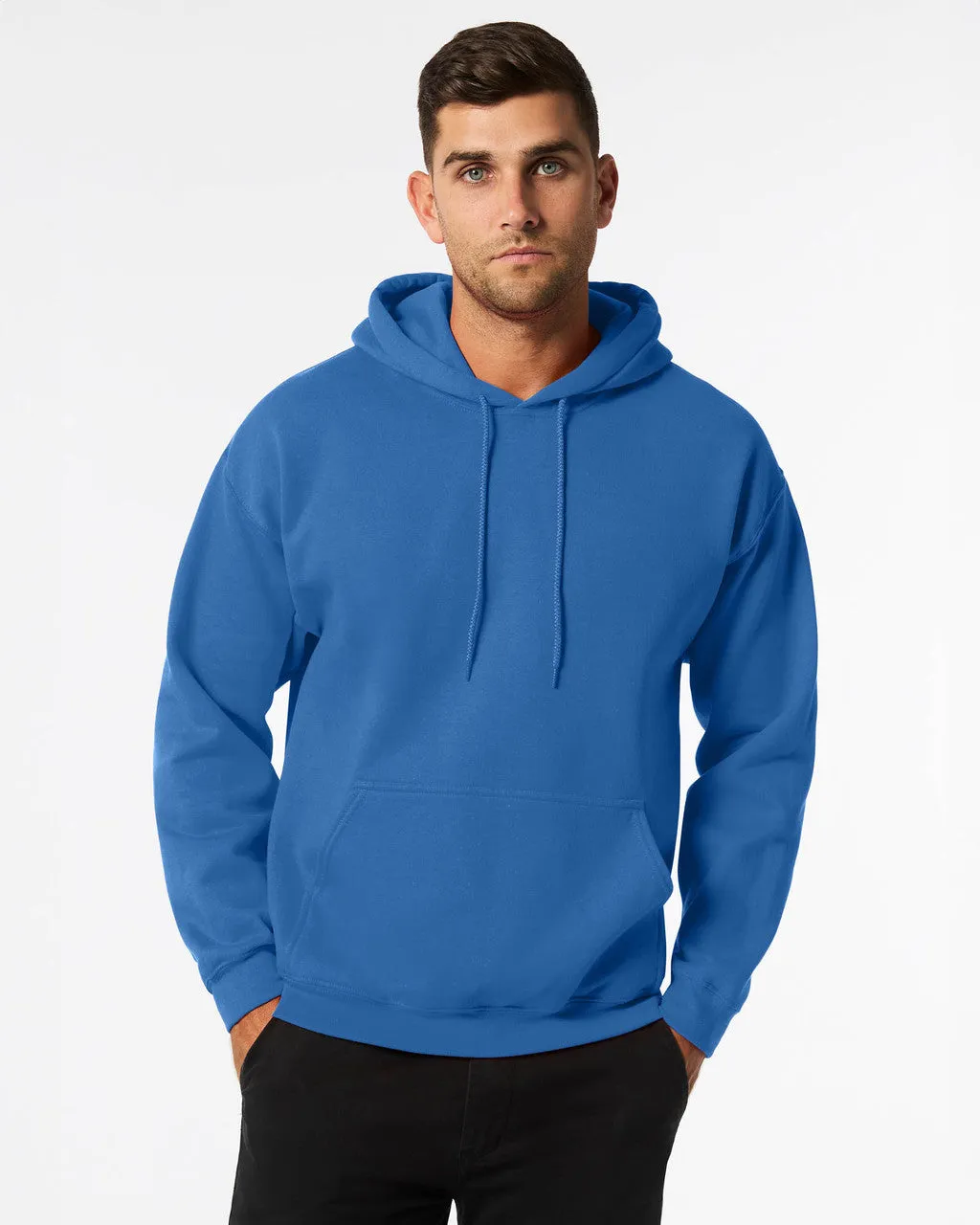 Gildan  Adult Hooded Sweatshirt-(18500)