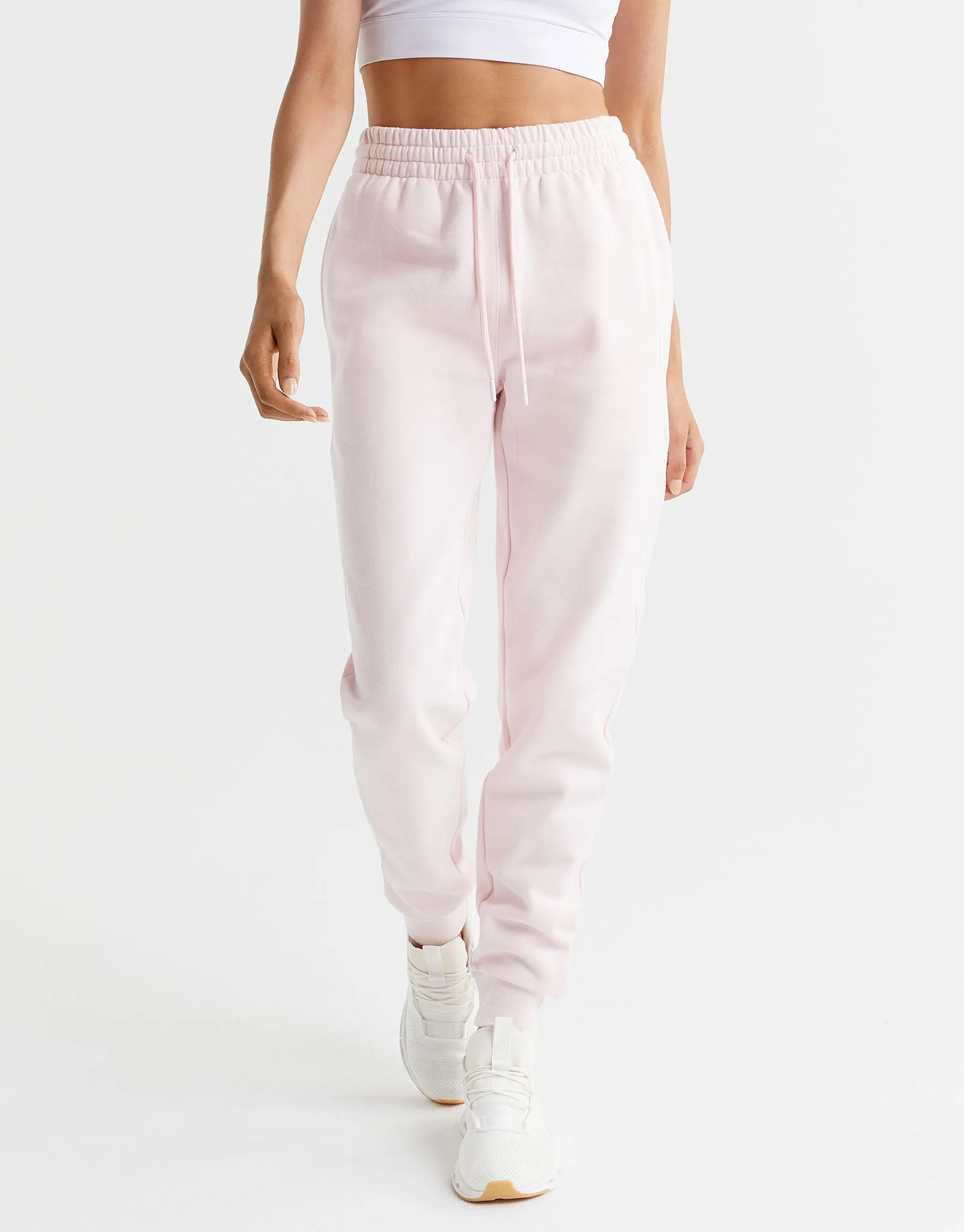 Millie Track Pants in Powder Pink