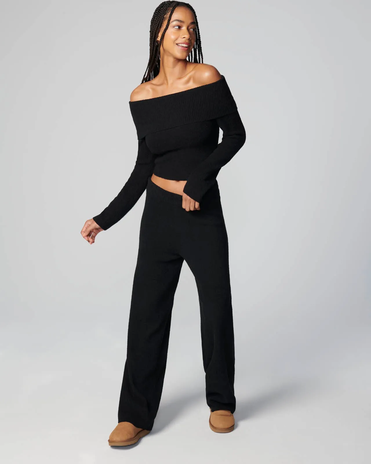 Plush Wide Leg Pant