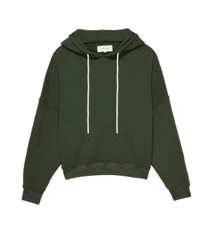 The Great - The Teammate Hoodie in Overdye Cypress