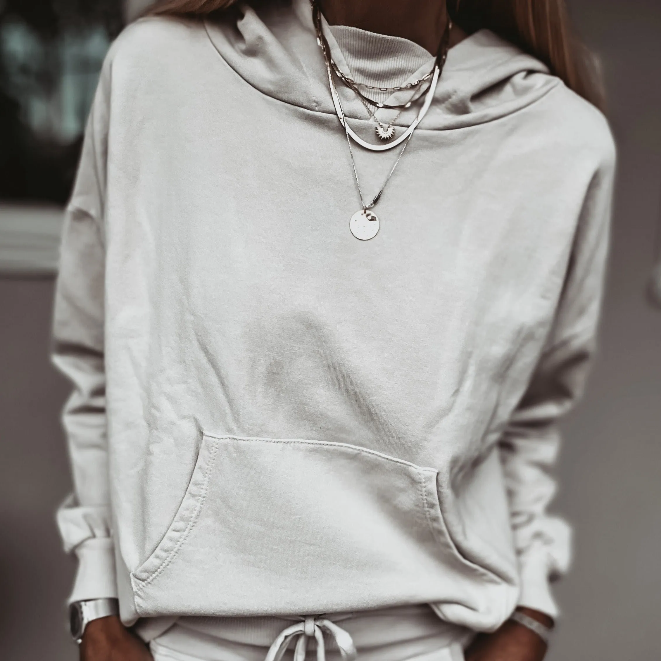 ULTIMATE DESERT BEIGE  super slouchy relaxed hoody *NEW*