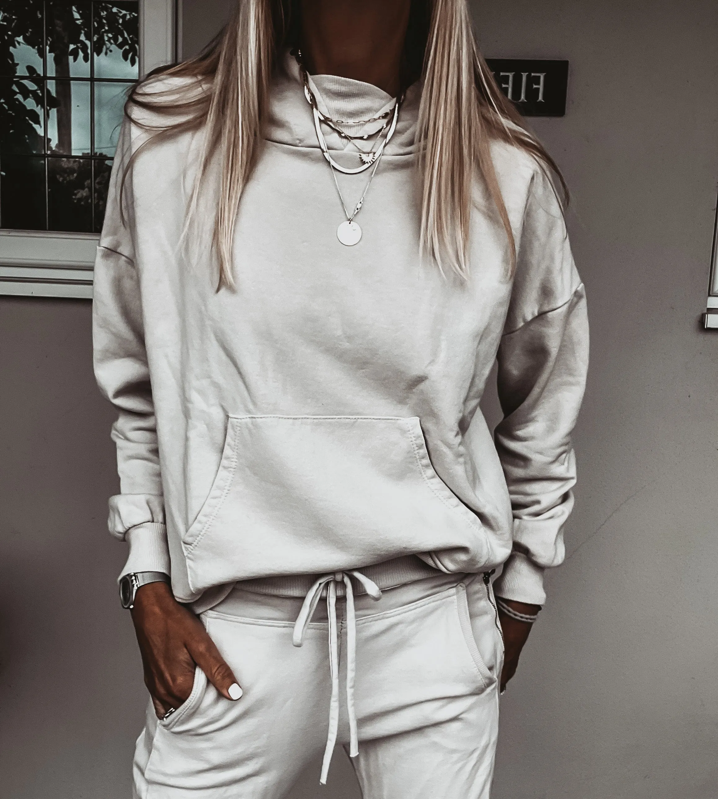 ULTIMATE DESERT BEIGE  super slouchy relaxed hoody *NEW*