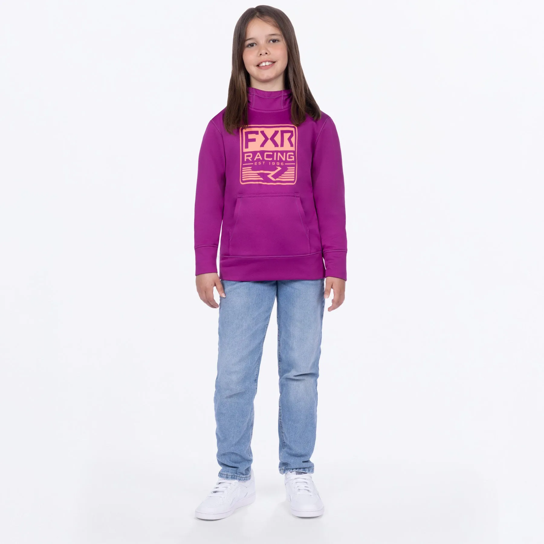 Youth Emblem Tech Pullover Hoodie